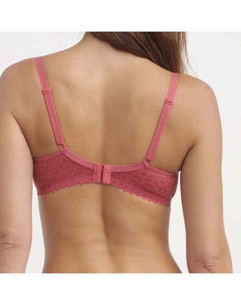 Soutien-gorge emboitant à armatures Daily Dentelle rose
