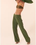Pantalon Bill vert canard