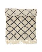 Tapis en Laine Warda nature - L.200xW.70 cm