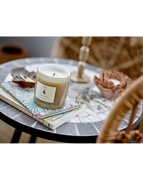 Bougie parfumée Lemon Verbena nature - D.8xH.8 cm