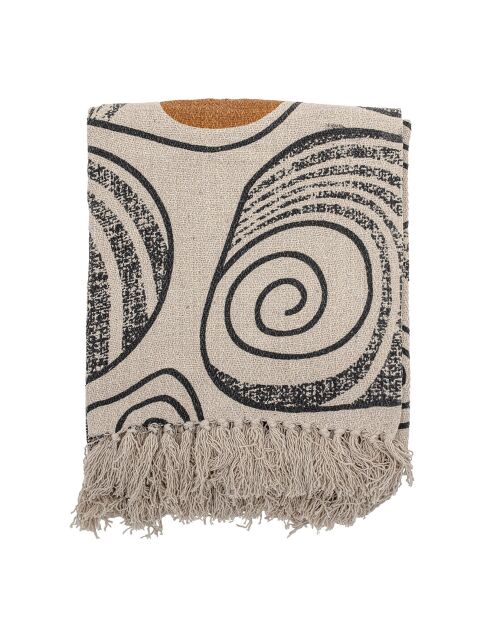 Plaid Giano nature - L.160xW.130 cm