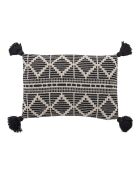 Coussin Gutte noir - L.40xW.60 cm
