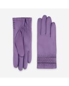 Gants cuir agneau-100% laine-21593TR-jellyfish