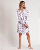 Chemise de nuit All You Need Is Sleep C mauve