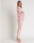 Pyjama corail Carousel B rose