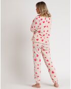 Pyjama corail Carousel B rose