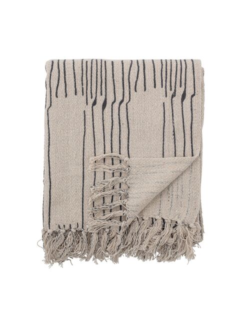 Plaid Celly nature - L.160xW.130 cm