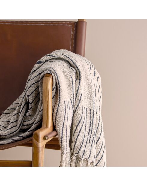 Plaid Celly nature - L.160xW.130 cm