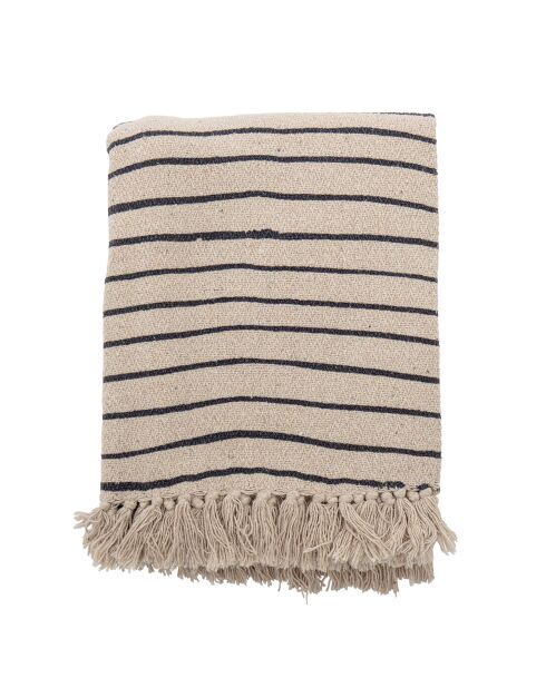 Plaid Eia nature - L.160xW.130 cm