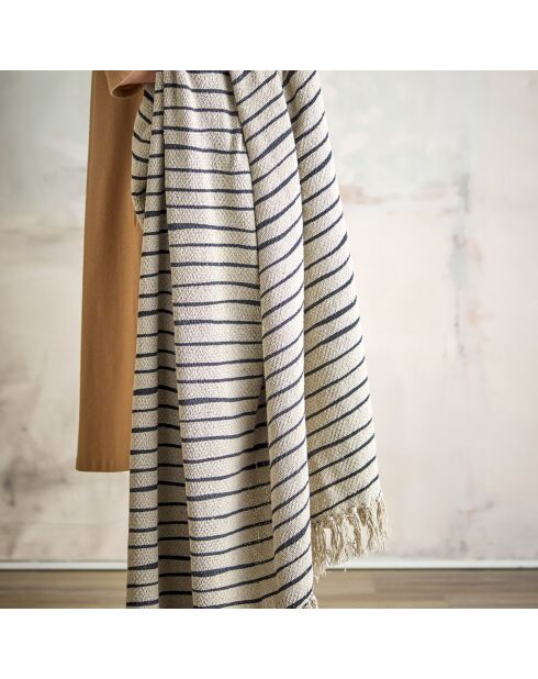 Plaid Eia nature - L.160xW.130 cm