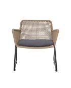 Chaise de salon Mundo marron - L.72xH.77xW.65 cm