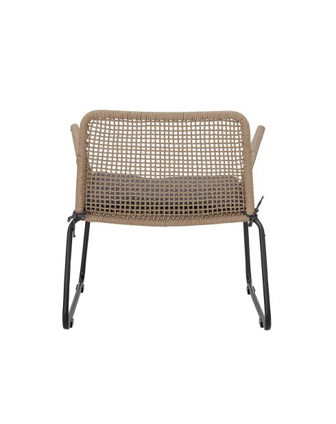 Chaise de salon Mundo marron - L.72xH.77xW.65 cm
