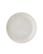 6 piatti grigio tortora - D.16xH.1,5 cm