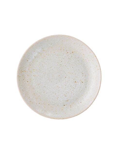 6 piatti grigio tortora - D.16xH.1,5 cm