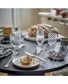 6 piatti grigio tortora - D.16xH.1,5 cm