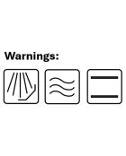 6 piatti grigio tortora - D.16xH.1,5 cm