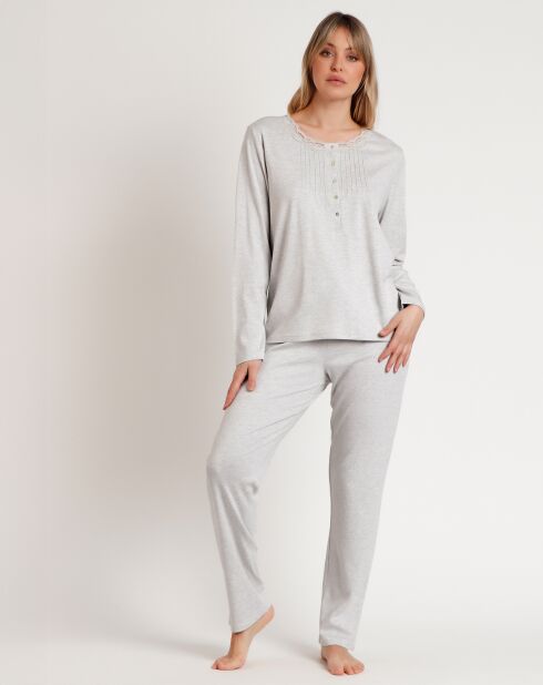 Pyjama Classic Soft Mod A gris chiné