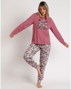 Pyjama Flowers in the Attic A rose ancien