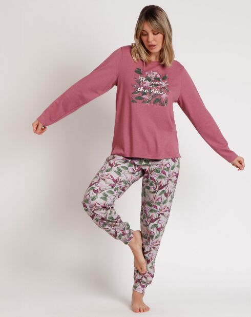 Pyjama Flowers in the Attic A rose ancien