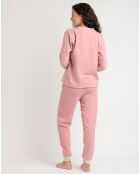 Pyjama patte de boutonnage Love to Love B rose