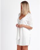 Peignoir Romantic Wedding blanc