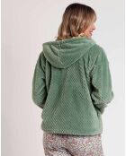 Peignoir Art is Life Mod B vert feuille