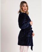 Peignoir You Are So Loved E bleu marine