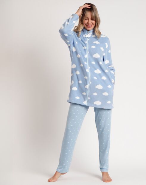 Peignoir It's Time to Sleep bleu