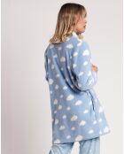 Peignoir It's Time to Sleep bleu