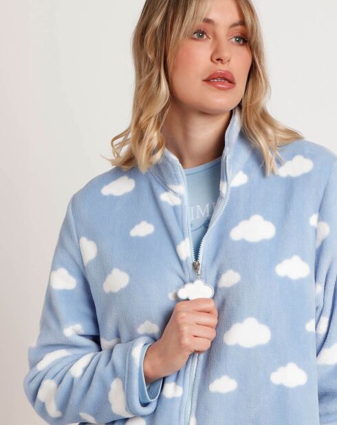 Peignoir It's Time to Sleep bleu