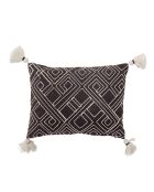 Coussin Bali marron - L.40xW.30 cm
