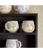 3 Mugs Palma multicolores - D.9xH.8.5 cm,