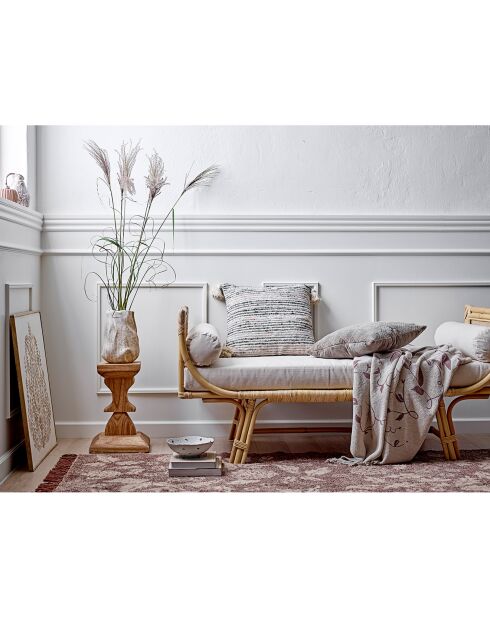 Coussin Jehu nature - L.50xW.50 cm