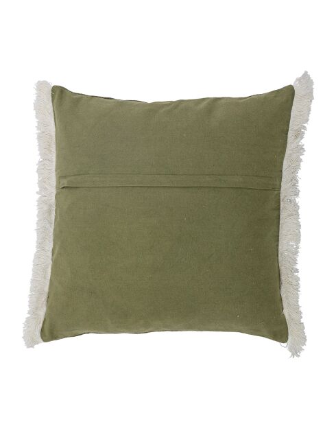 Coussin He vert - L.45xW.45 cm