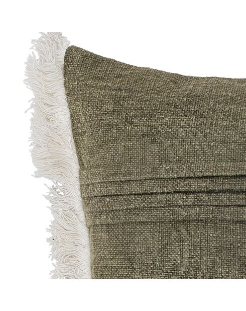 Coussin He vert - L.45xW.45 cm