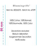 Coussin He vert - L.45xW.45 cm