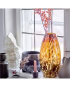 Vase en verre Daraz marron - D.17xH.32 cm