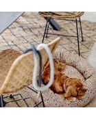 Tapis en jute Gaya nature - L.215xW.150 cm