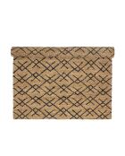 Tapis en jute Gaya nature - L.215xW.150 cm