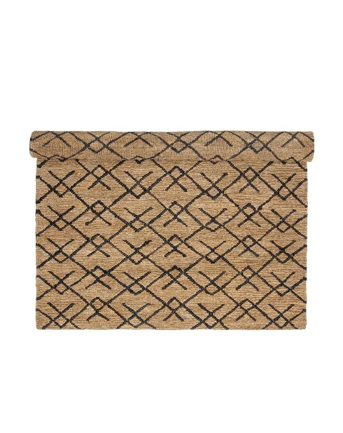 Tapis en jute Gaya nature - L.215xW.150 cm