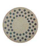 6 piatti Tinni blu - D.28,5xH.2,5 cm