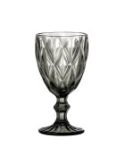 Verre à vin Asana gris - D.8.5xH.15.5 cm