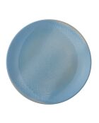 6 blaue Safie-Teller - D.15xH.2 cm