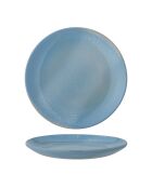 6 blaue Safie-Teller - D.15xH.2 cm