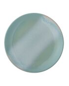6 grüne Safie-Teller - D.15xH.2 cm