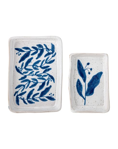 2 Coupelles Aurora bleues