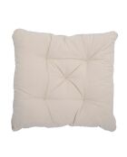 Coussin Fatuma nature - L.60xW.60 cm