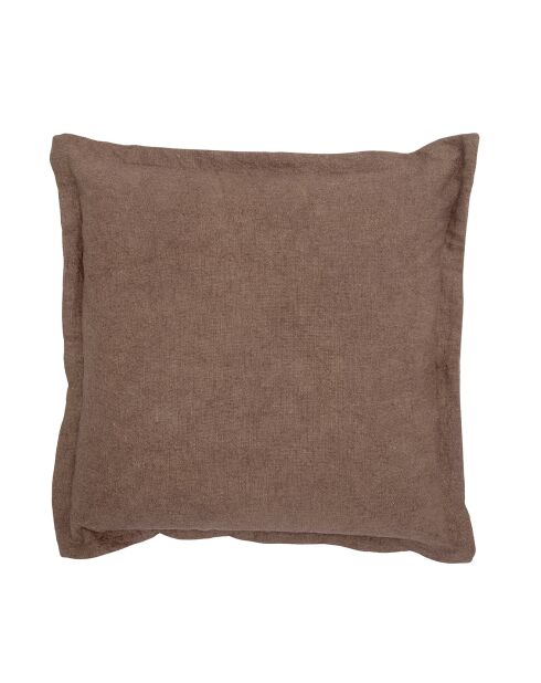 Coussin Maisa marron - H.55xW.55 cm