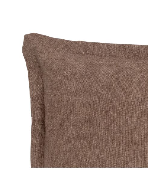 Coussin Maisa marron - H.55xW.55 cm