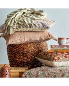 Coussin Maisa marron - H.55xW.55 cm